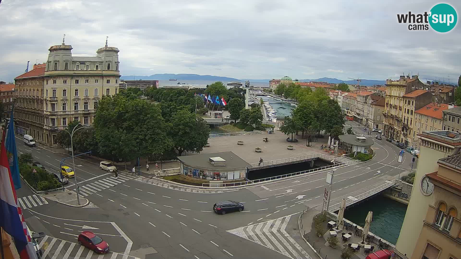 Rijeka –  Rječina, Fiumara and Tito square