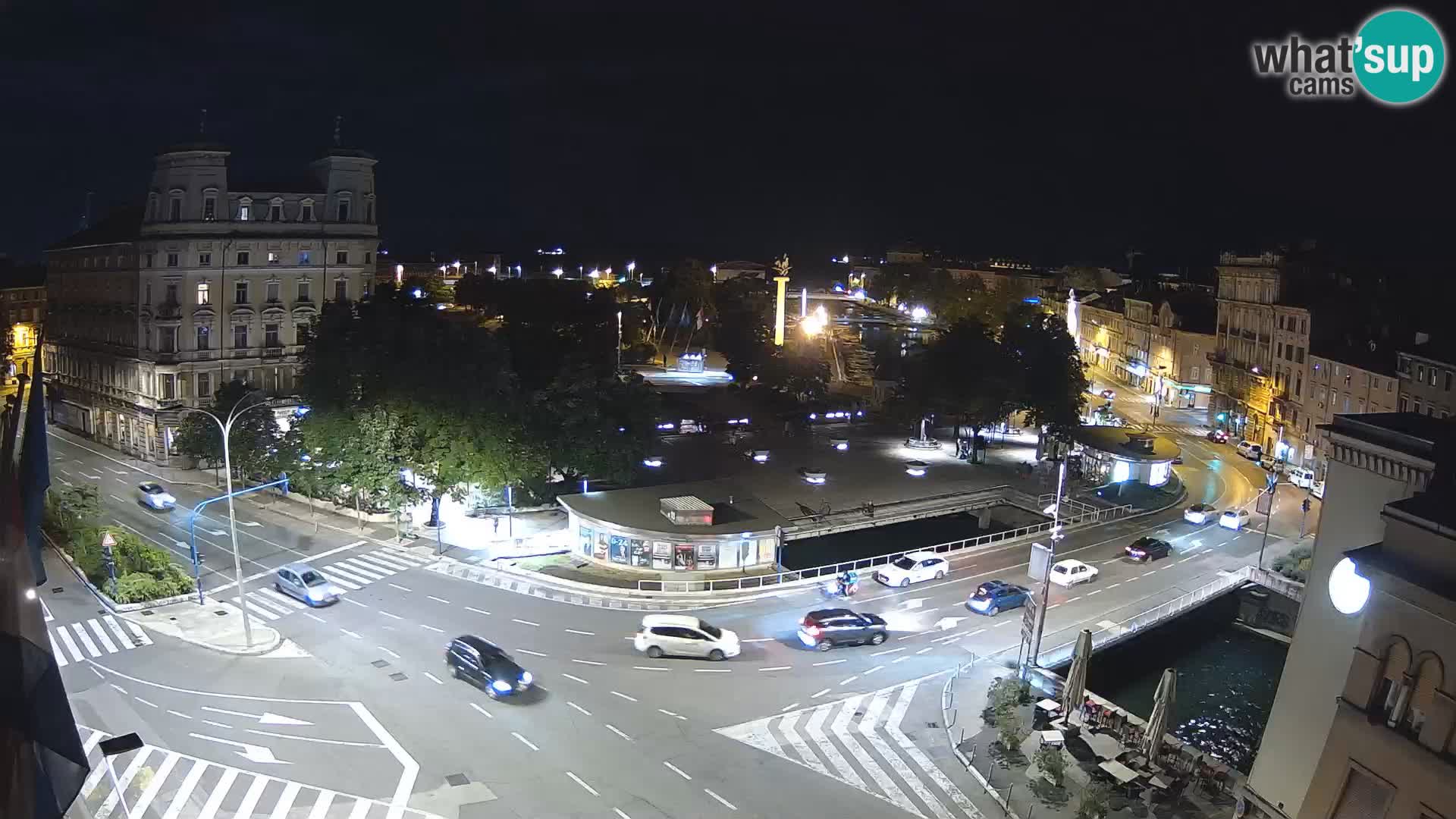 Rijeka –  Rječina, Fiumara and Tito square