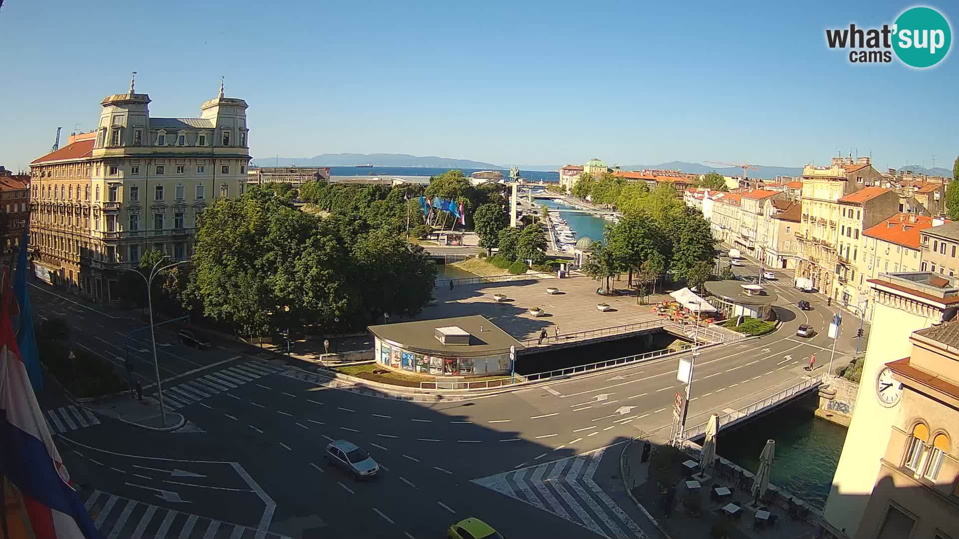 Rijeka –  Rječina, Fiumara and Tito square