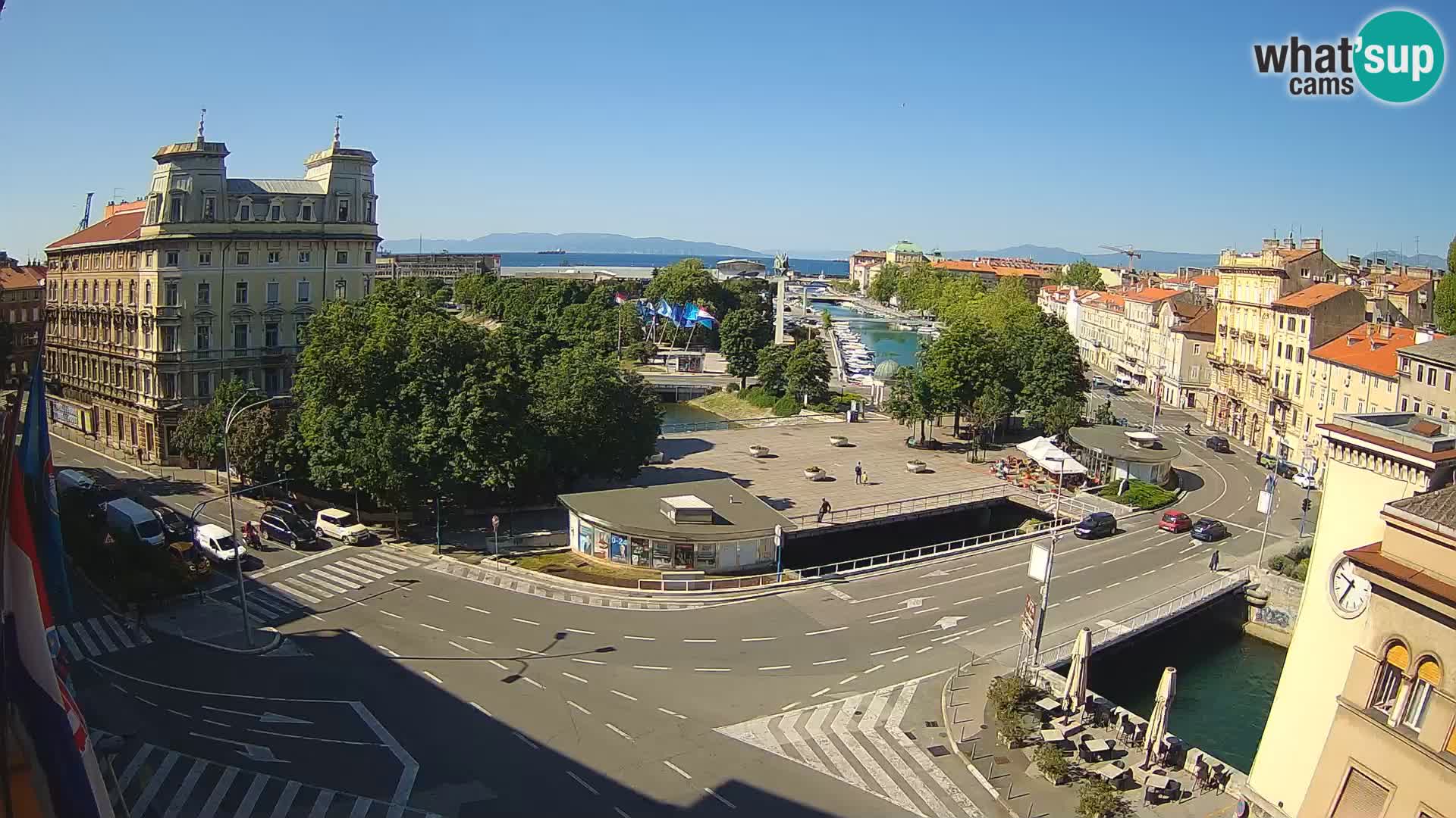 Rijeka – Titov trg in Fiumara