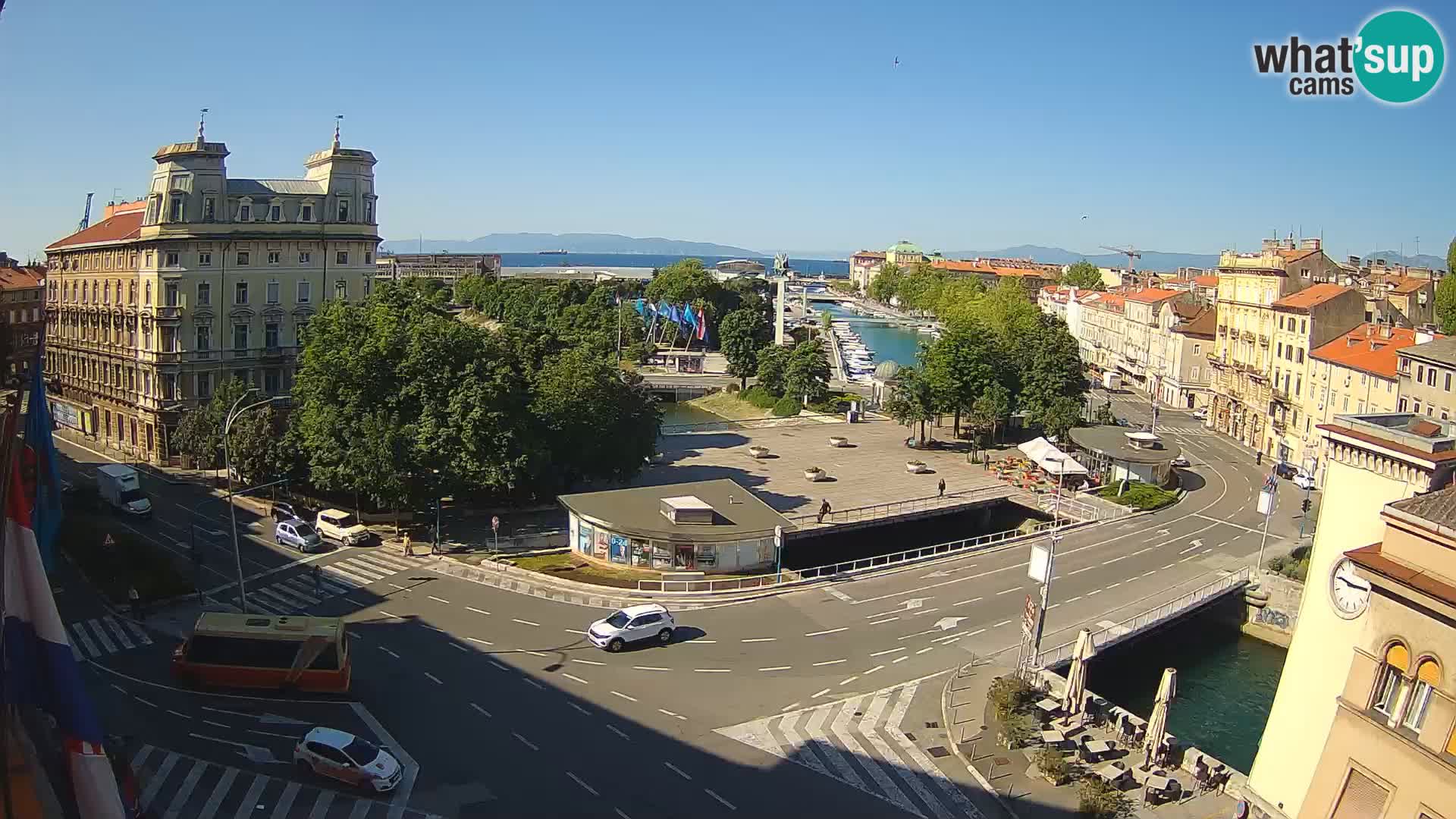 Rijeka –  Rječina, Fiumara and Tito square