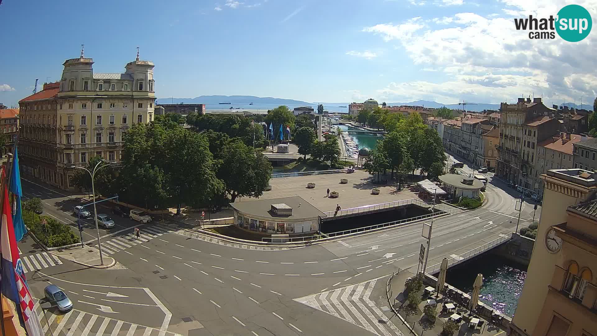 Rijeka –  Rječina, Fiumara and Tito square