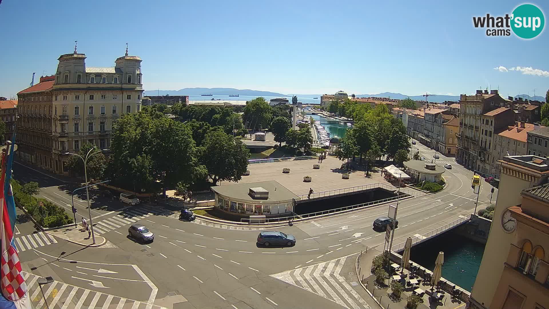 Rijeka –  Rječina, Fiumara and Tito square