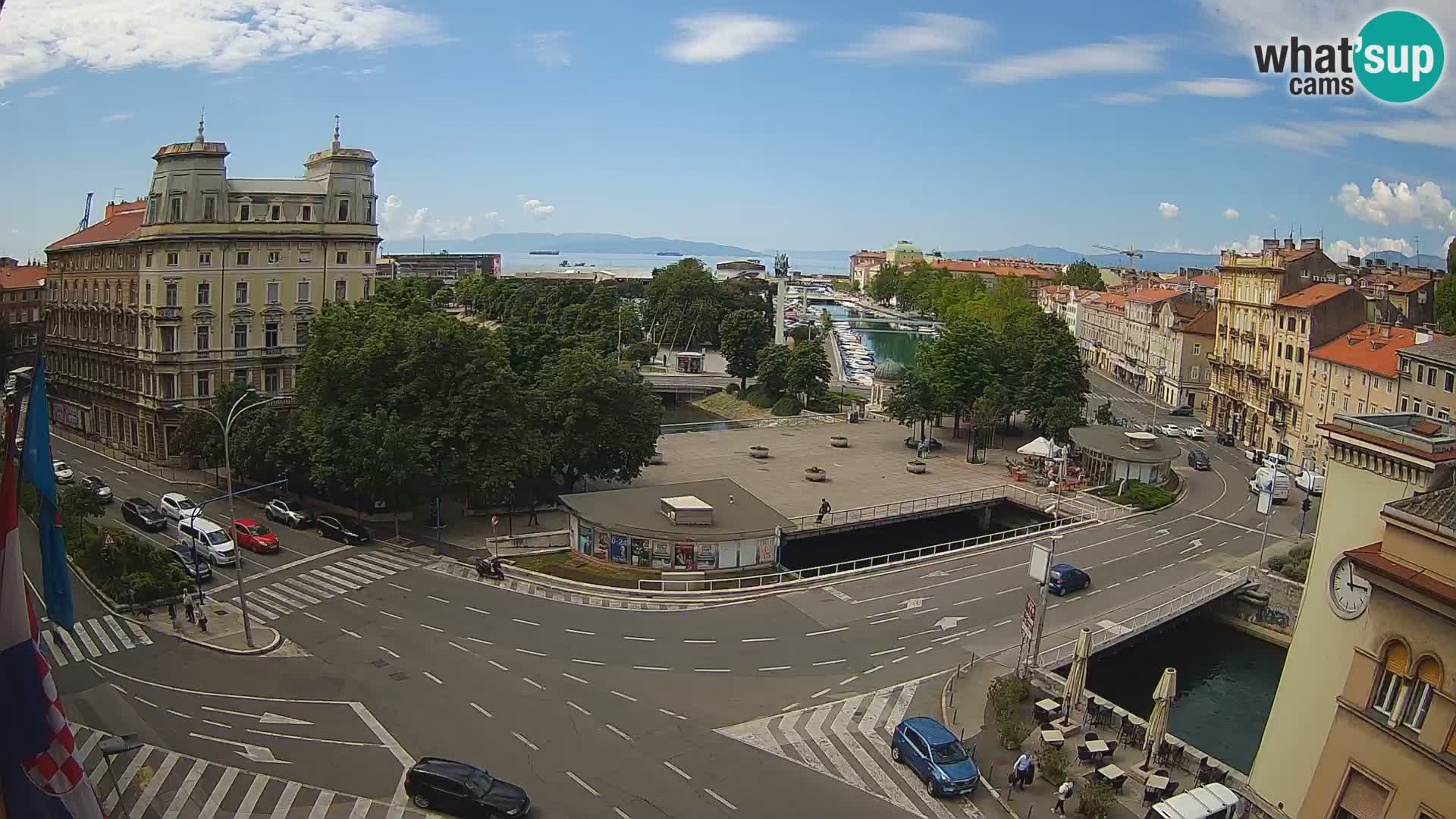 Fiume – Piazza Tito e Fiumara