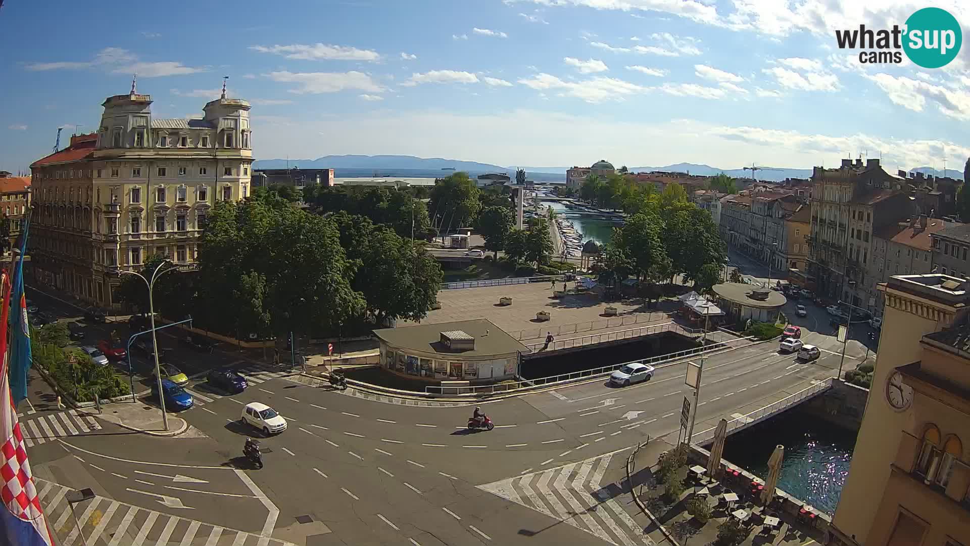 Rijeka –  Rječina, Fiumara and Tito square