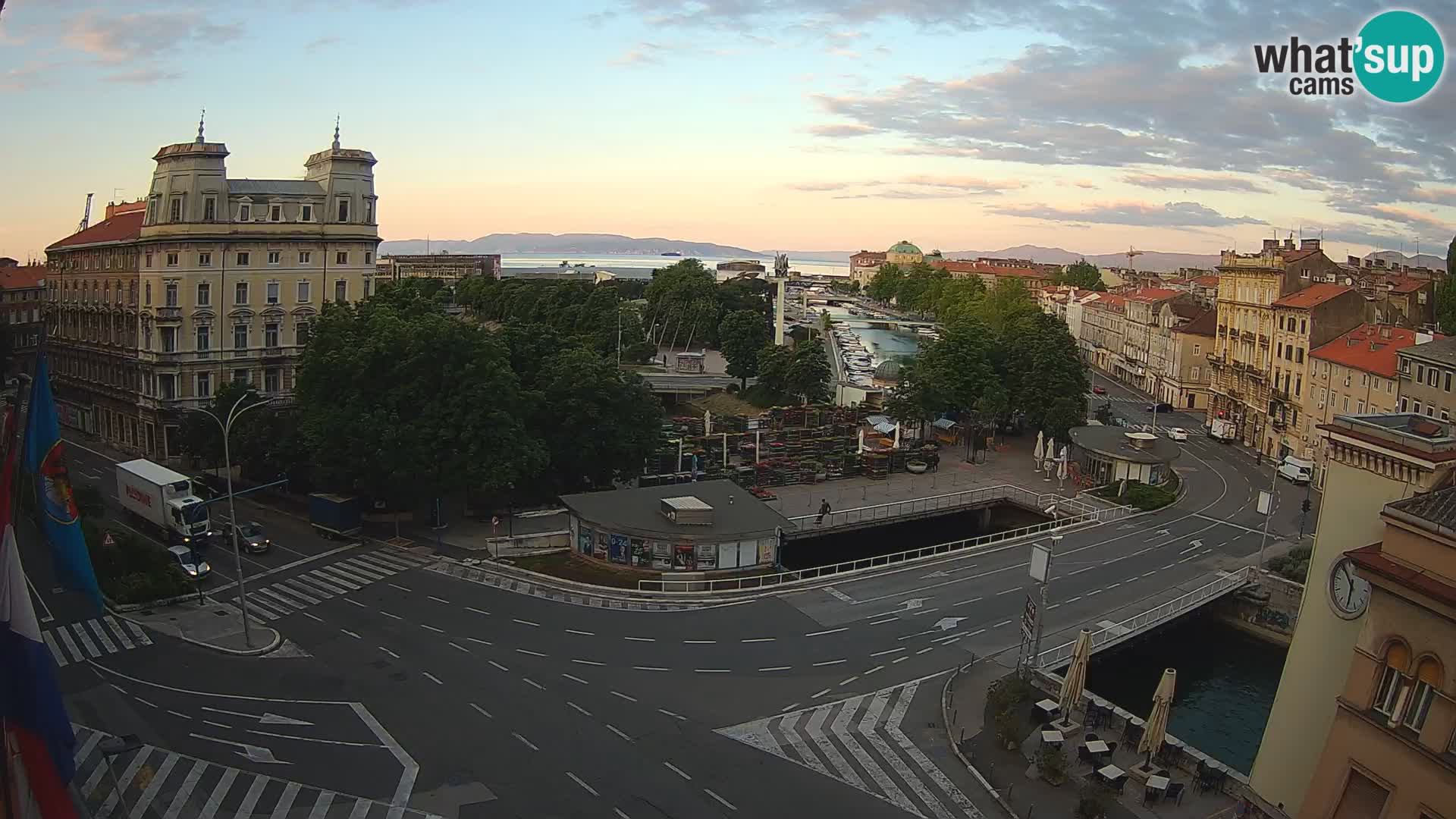 Rijeka –  Rječina, Fiumara and Tito square