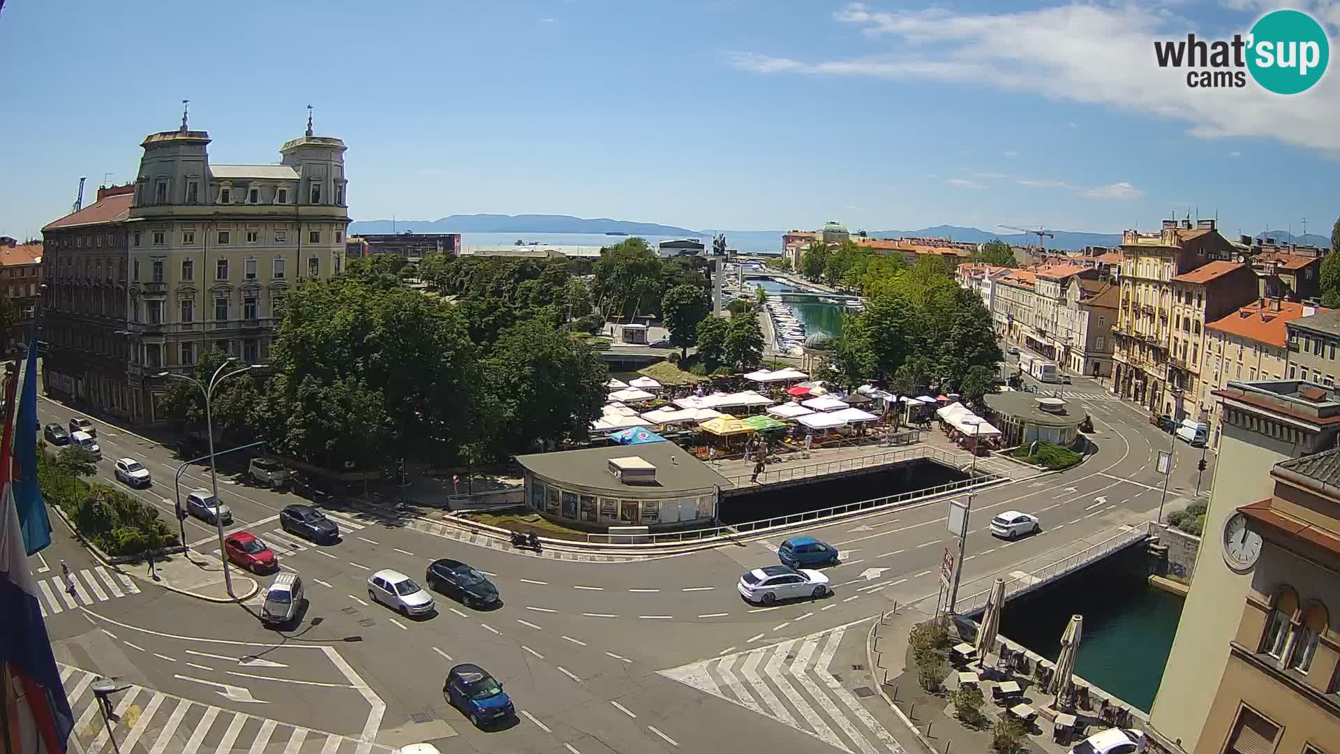 Rijeka –  Rječina, Fiumara and Tito square