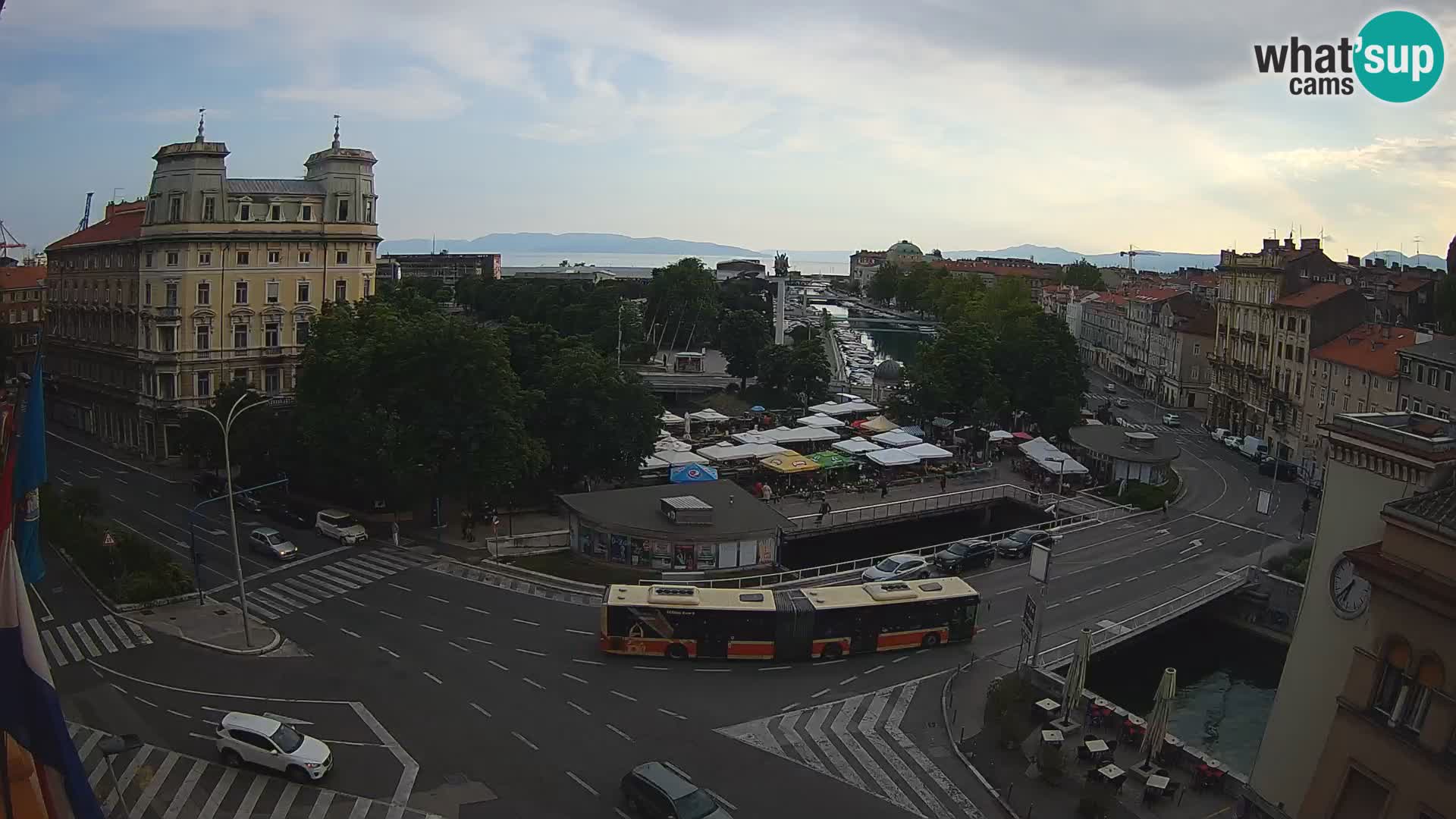Fiume – Piazza Tito e Fiumara