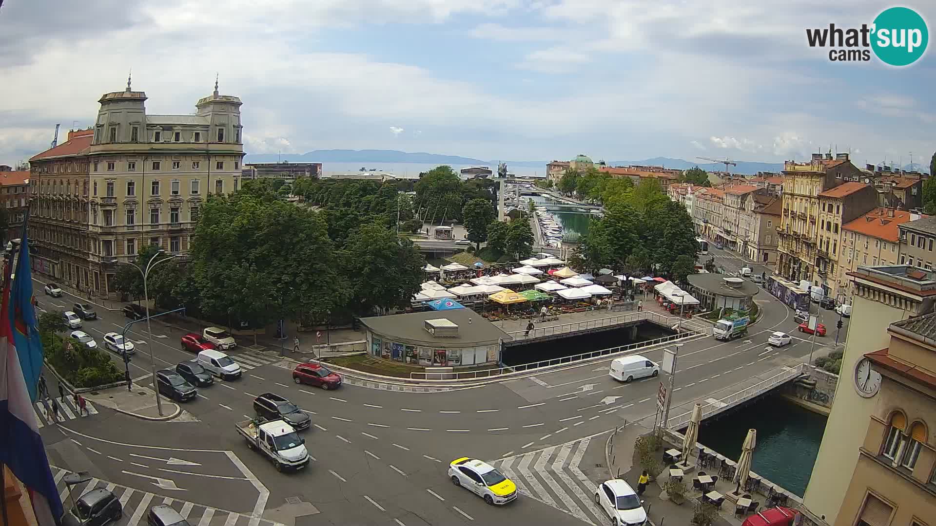 Rijeka –  Rječina, Fiumara and Tito square