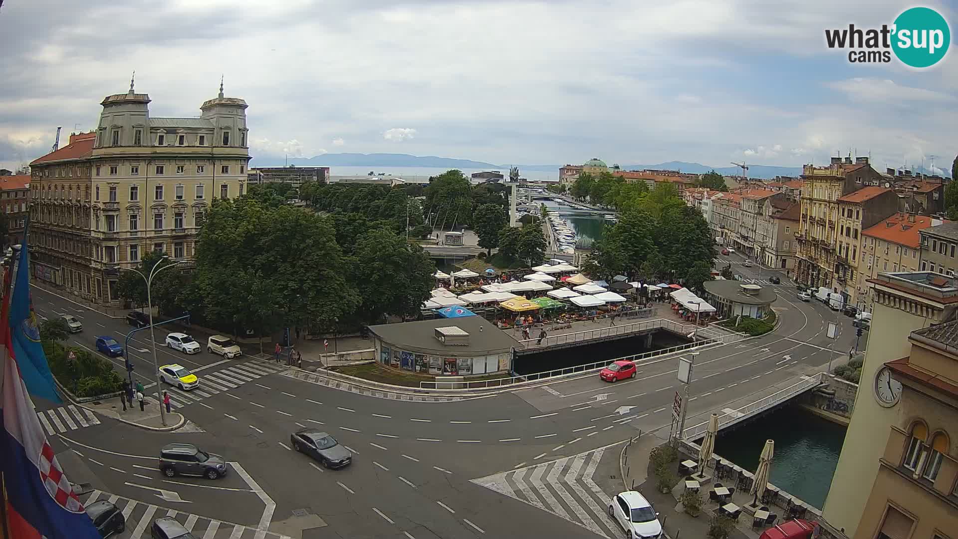 Fiume – Piazza Tito e Fiumara