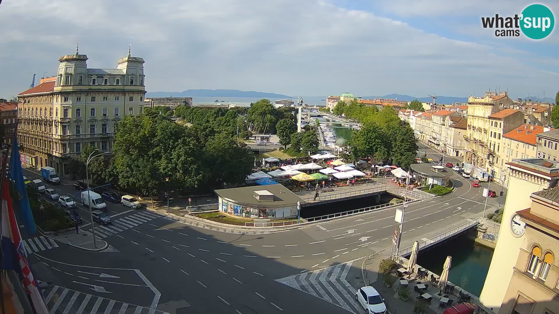 Rijeka –  Rječina, Fiumara and Tito square