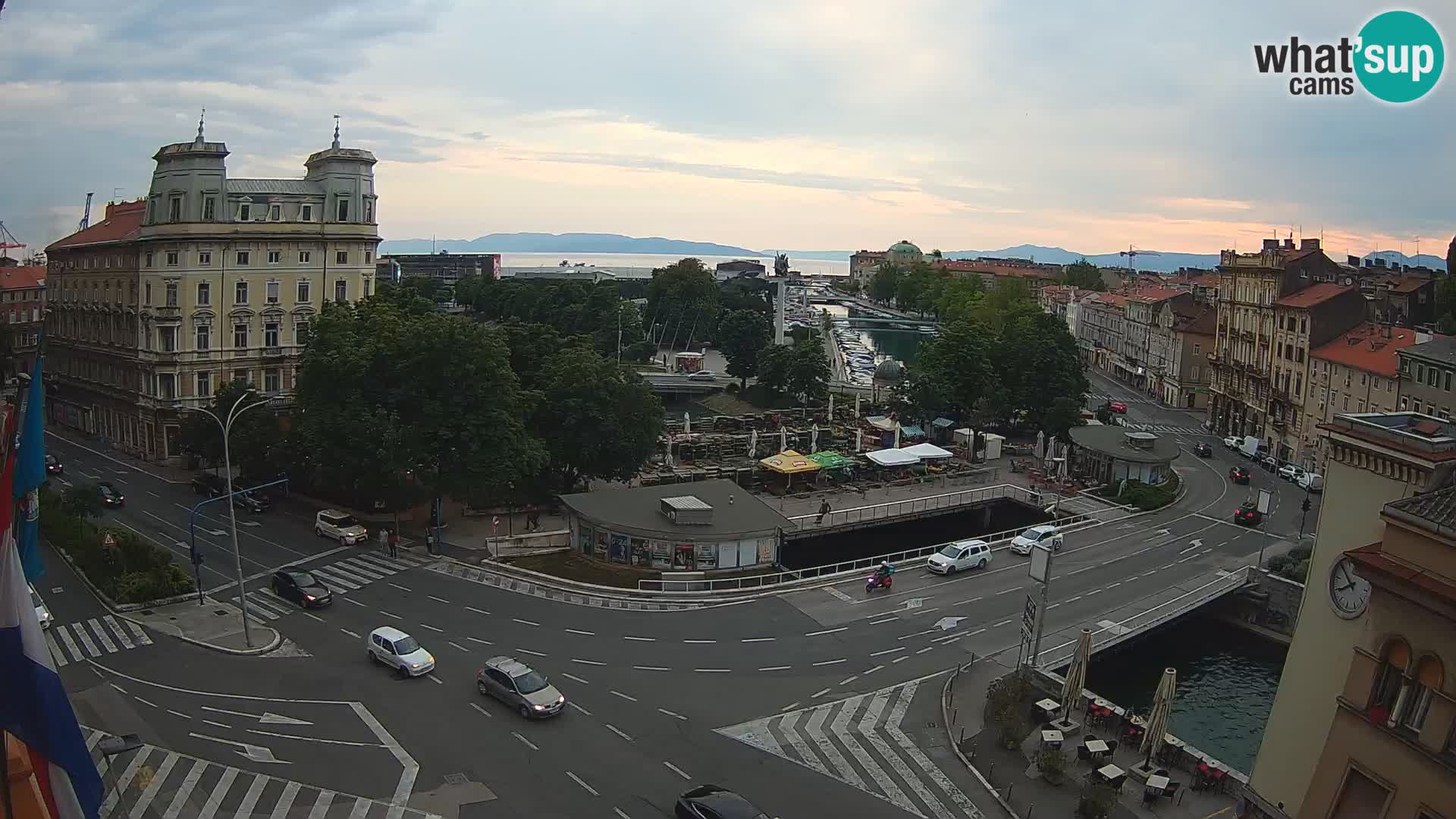 Rijeka –  Rječina, Fiumara and Tito square