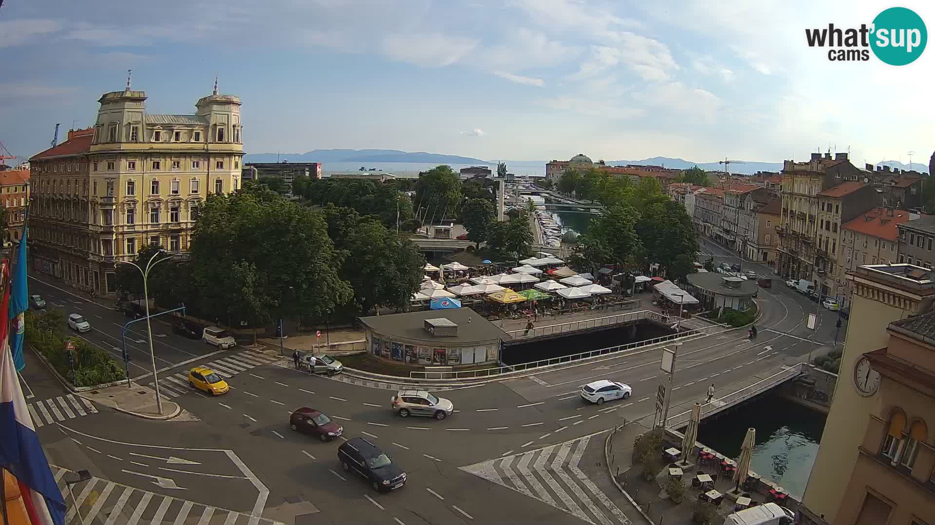 Rijeka –  Rječina, Fiumara and Tito square