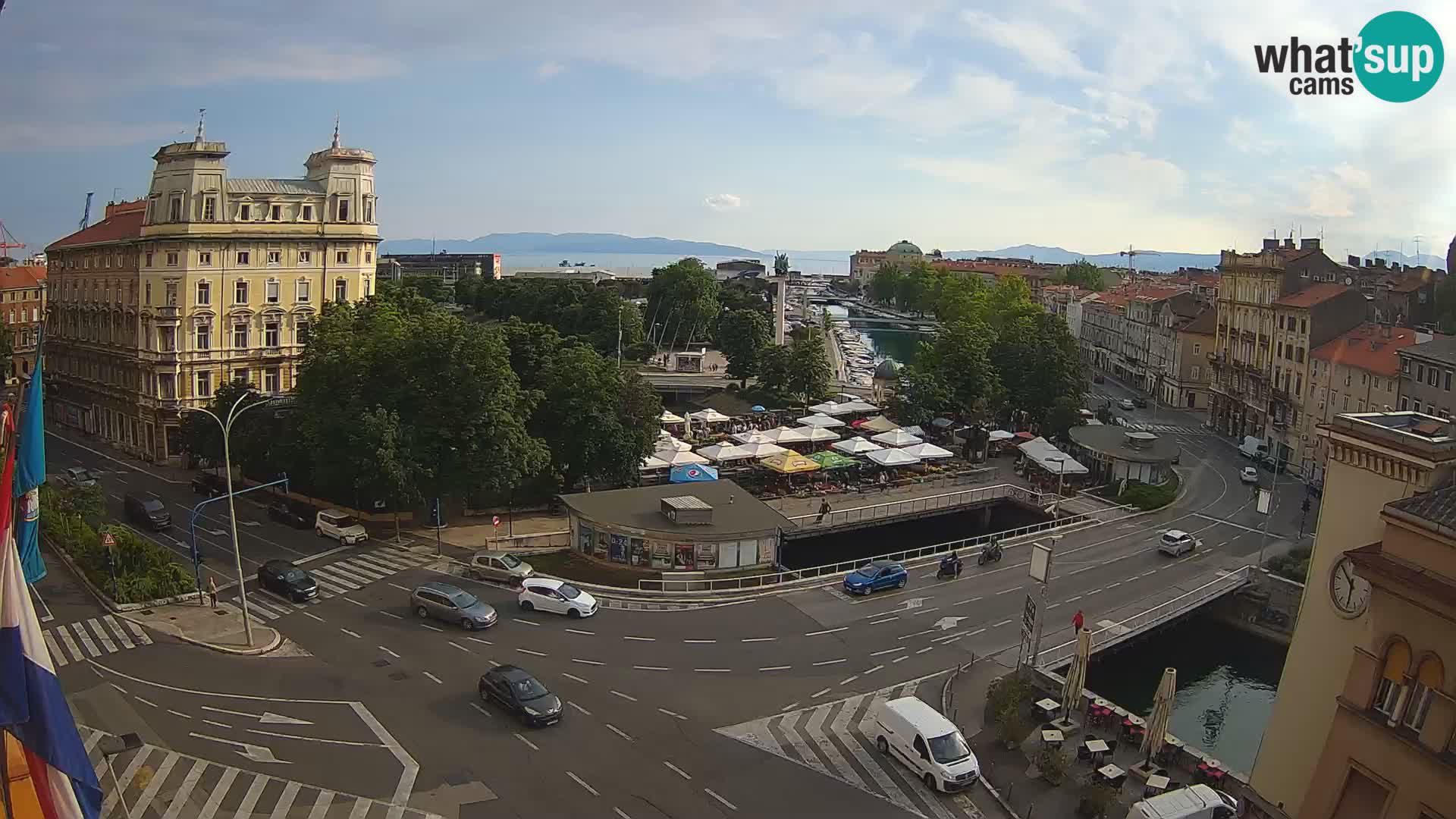 Rijeka –  Rječina, Fiumara and Tito square