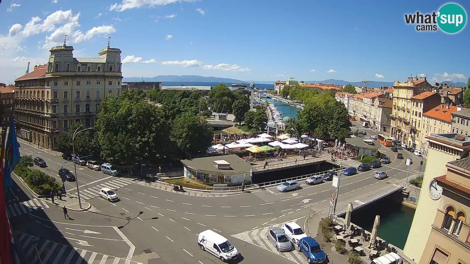 Rijeka – Titov trg in Fiumara