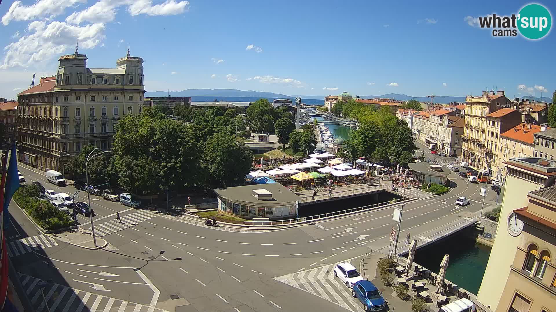 Rijeka –  Rječina, Fiumara and Tito square