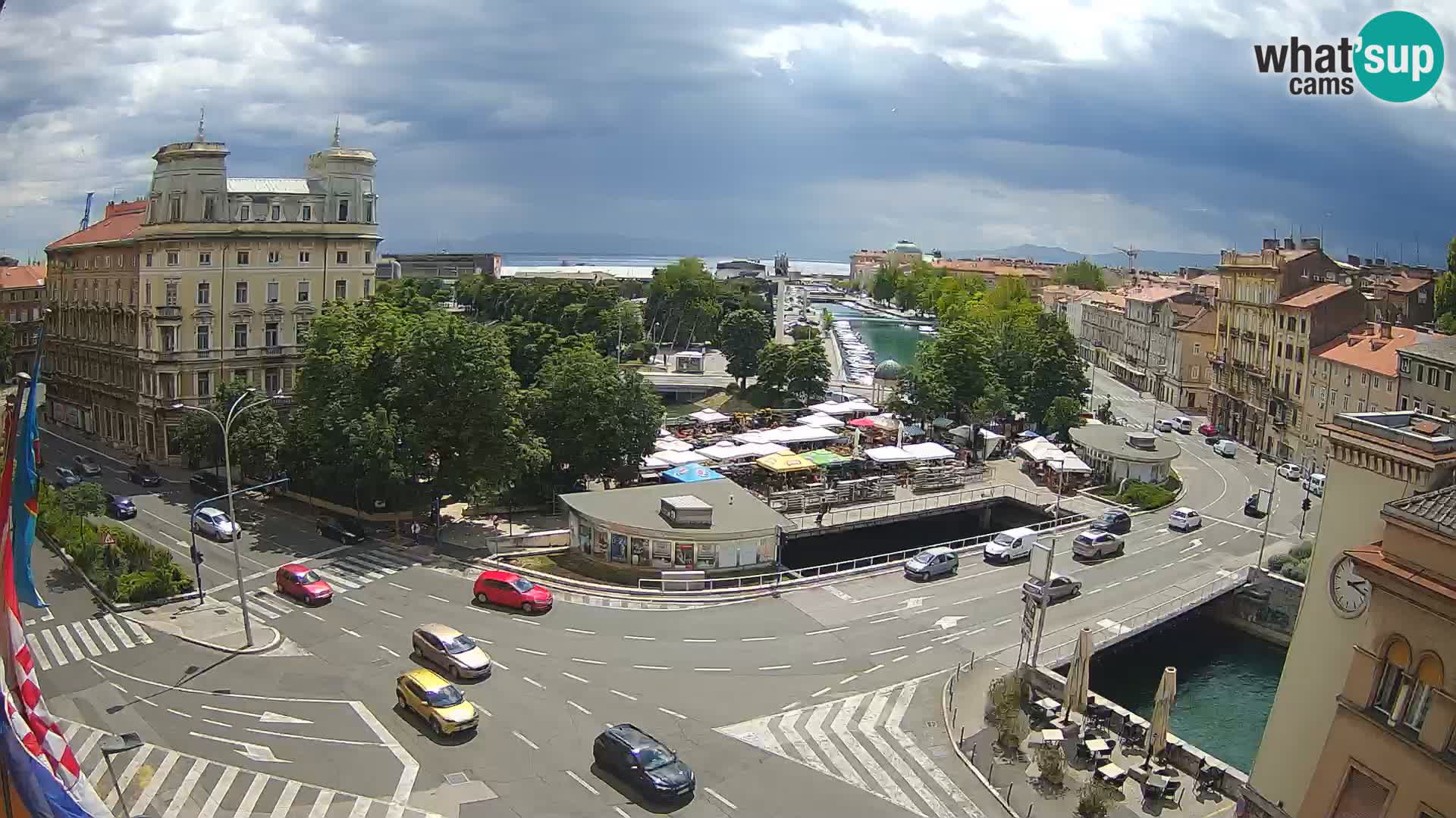 Rijeka – Titov trg in Fiumara