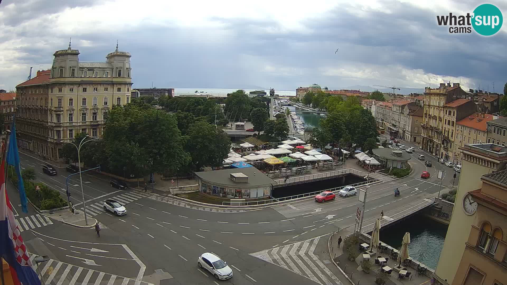 Rijeka – Titov trg in Fiumara