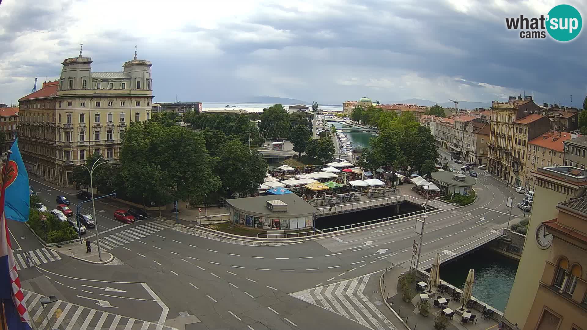 Fiume – Piazza Tito e Fiumara