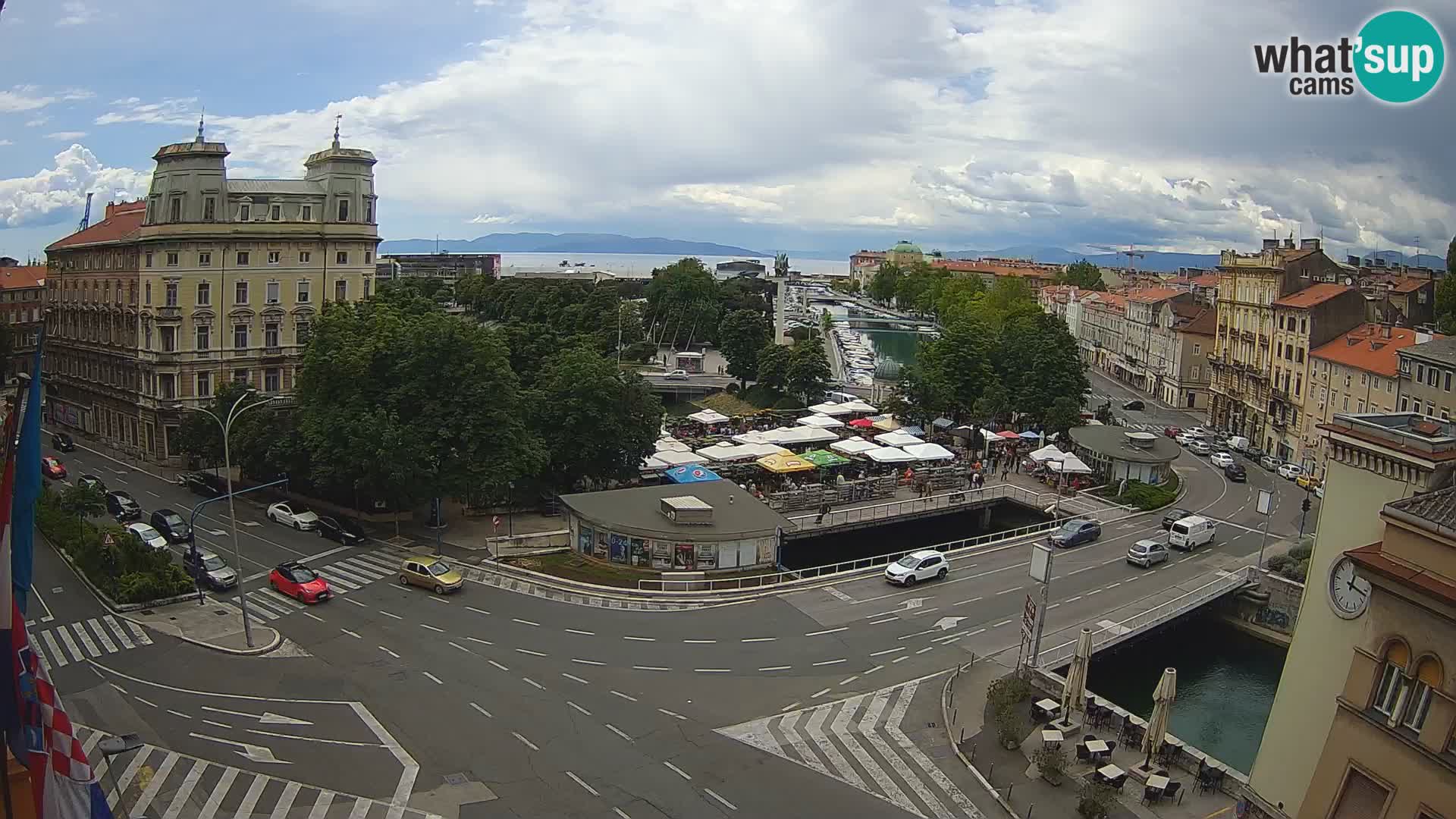Fiume – Piazza Tito e Fiumara