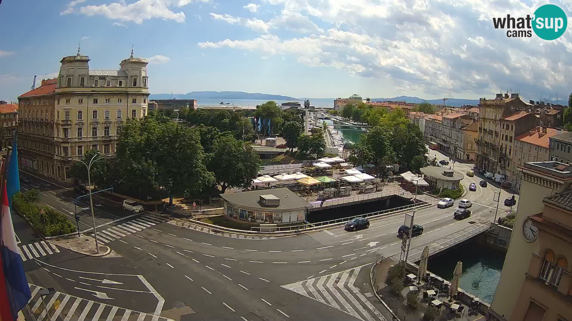 Rijeka –  Rječina, Fiumara and Tito square