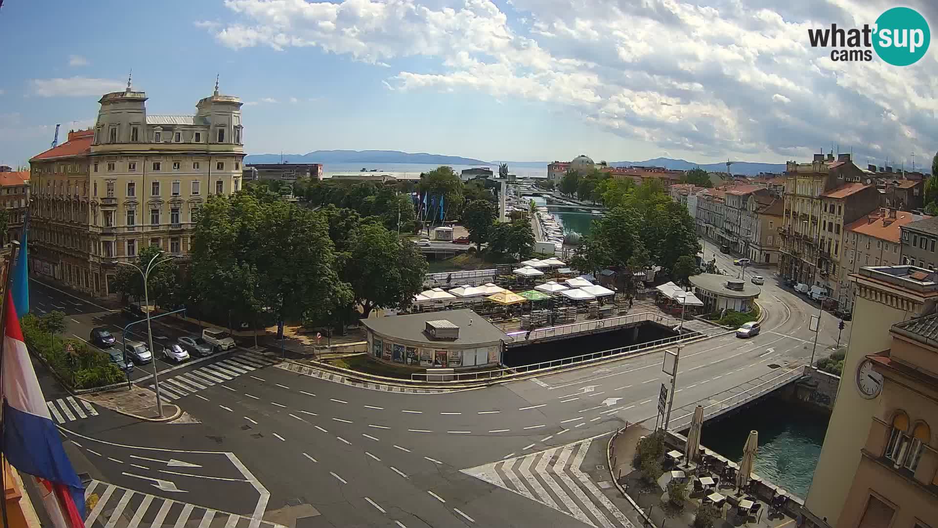 Fiume – Piazza Tito e Fiumara