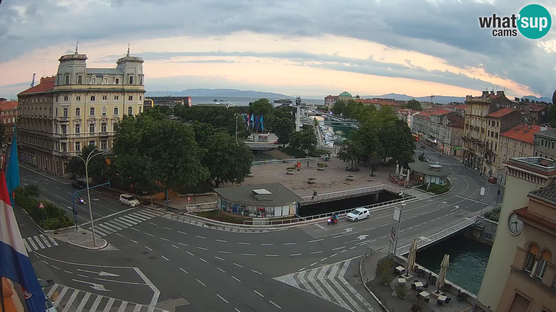 Rijeka –  Rječina, Fiumara and Tito square