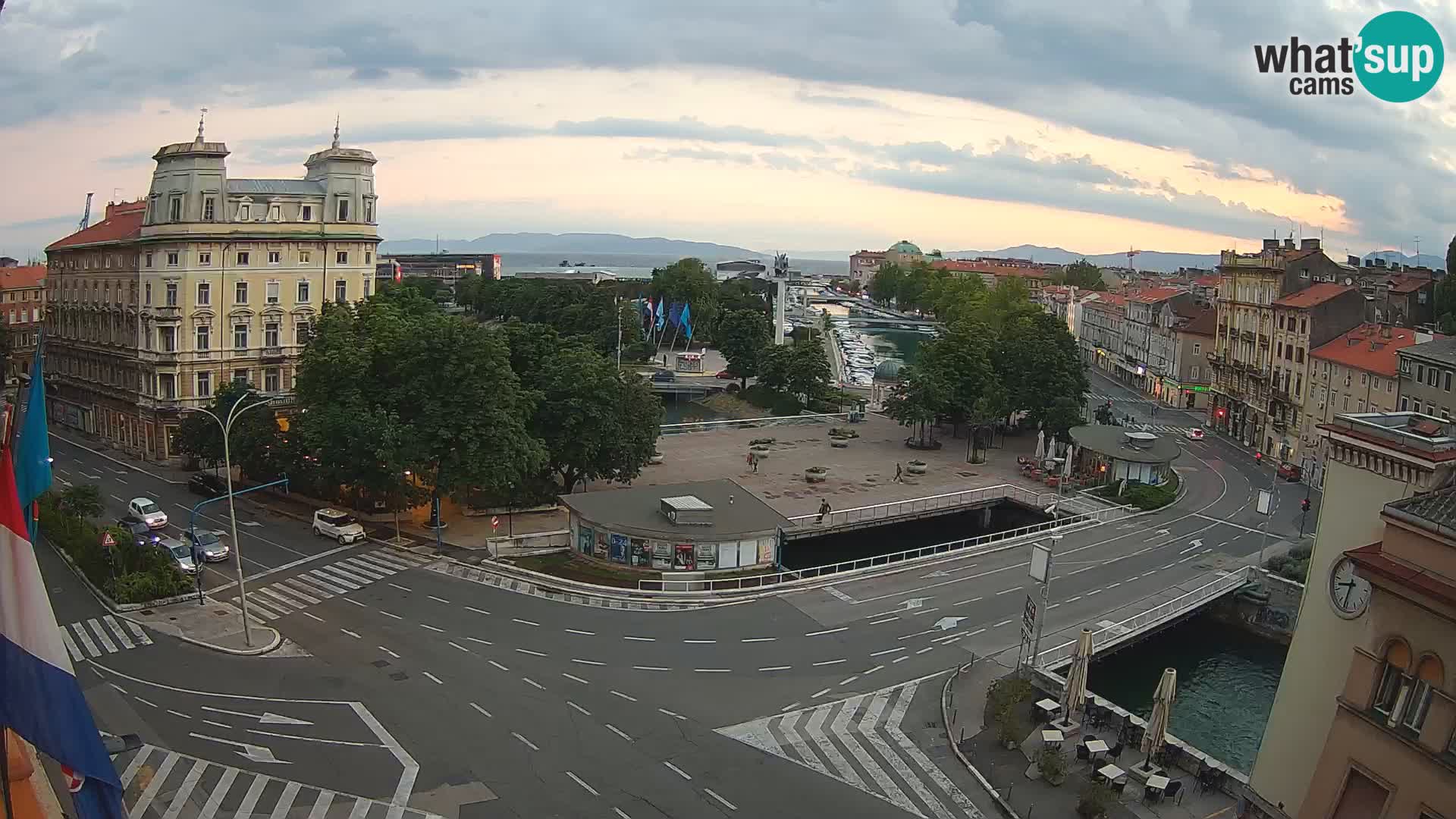 Rijeka –  Rječina, Fiumara and Tito square