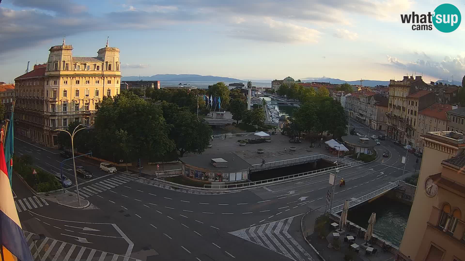 Rijeka –  Rječina, Fiumara and Tito square