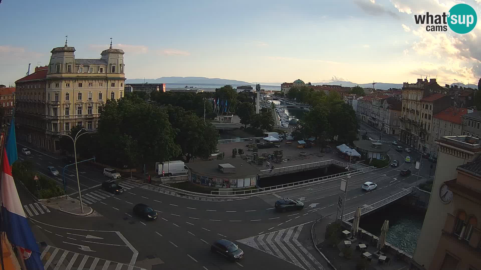Rijeka –  Rječina, Fiumara and Tito square