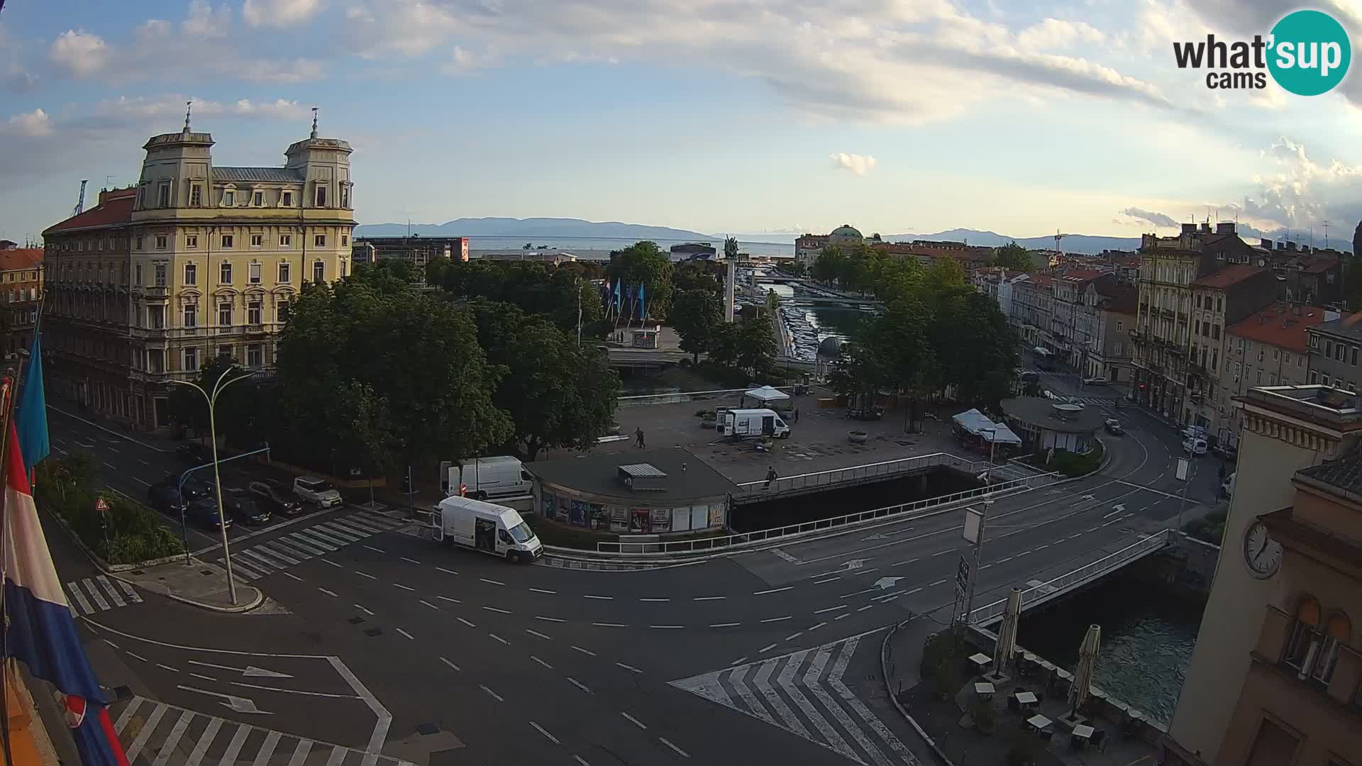 Fiume – Piazza Tito e Fiumara