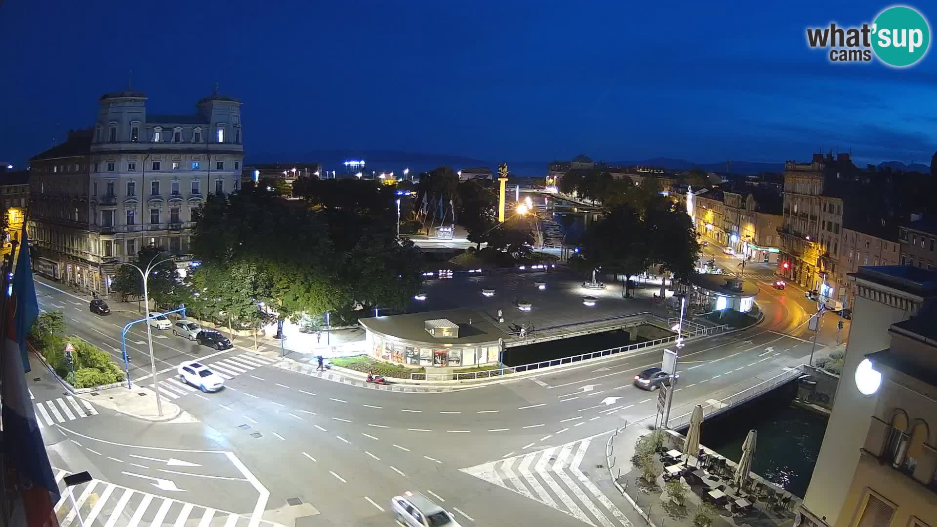 Rijeka –  Rječina, Fiumara and Tito square