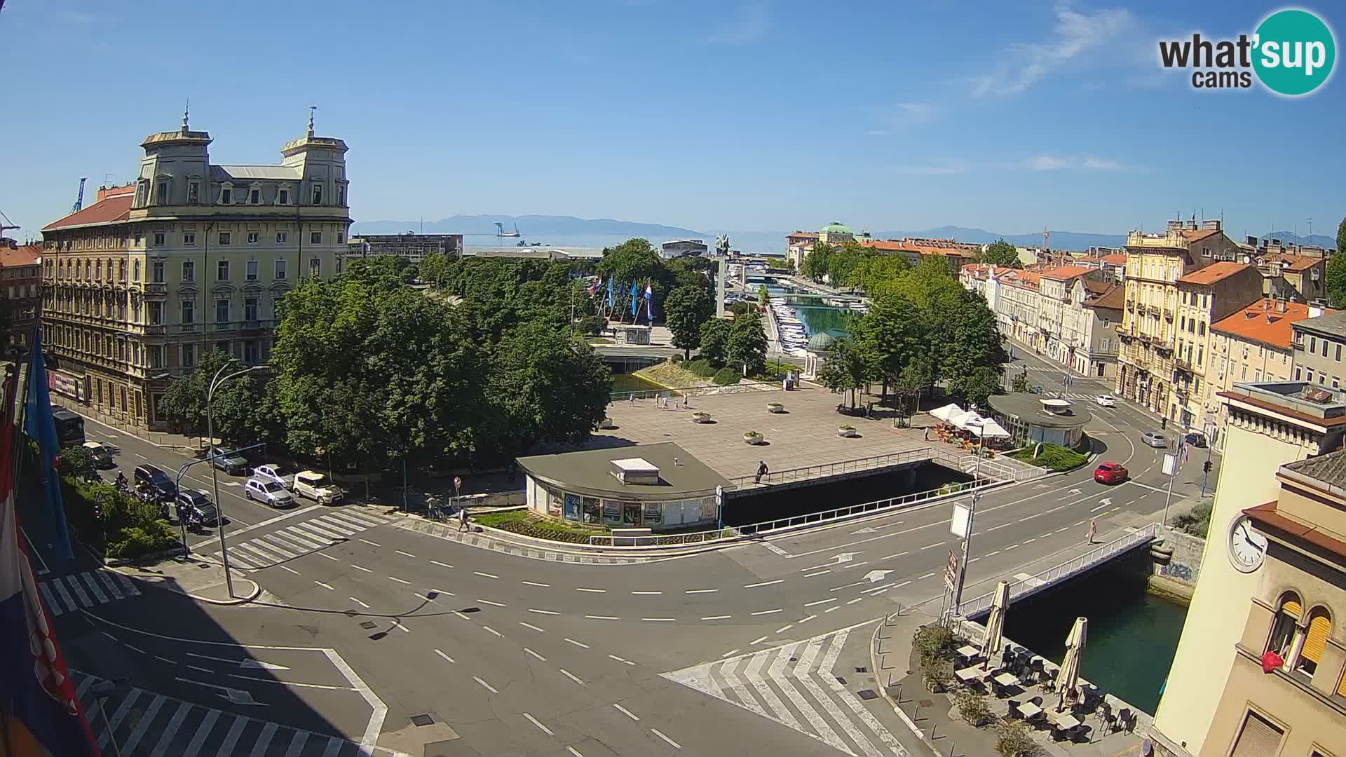 Rijeka –  Rječina, Fiumara and Tito square
