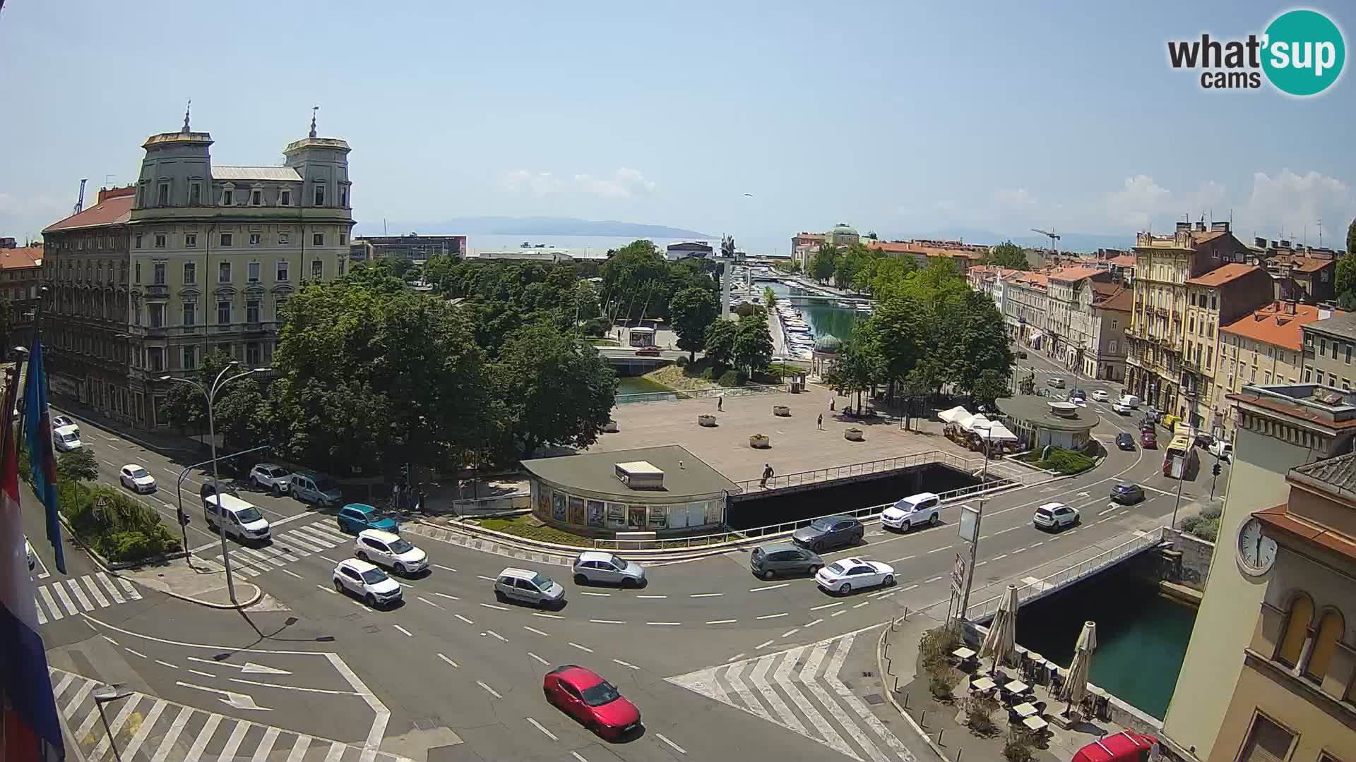 Rijeka –  Rječina, Fiumara and Tito square