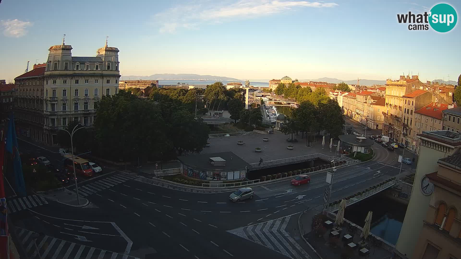 Rijeka –  Rječina, Fiumara and Tito square