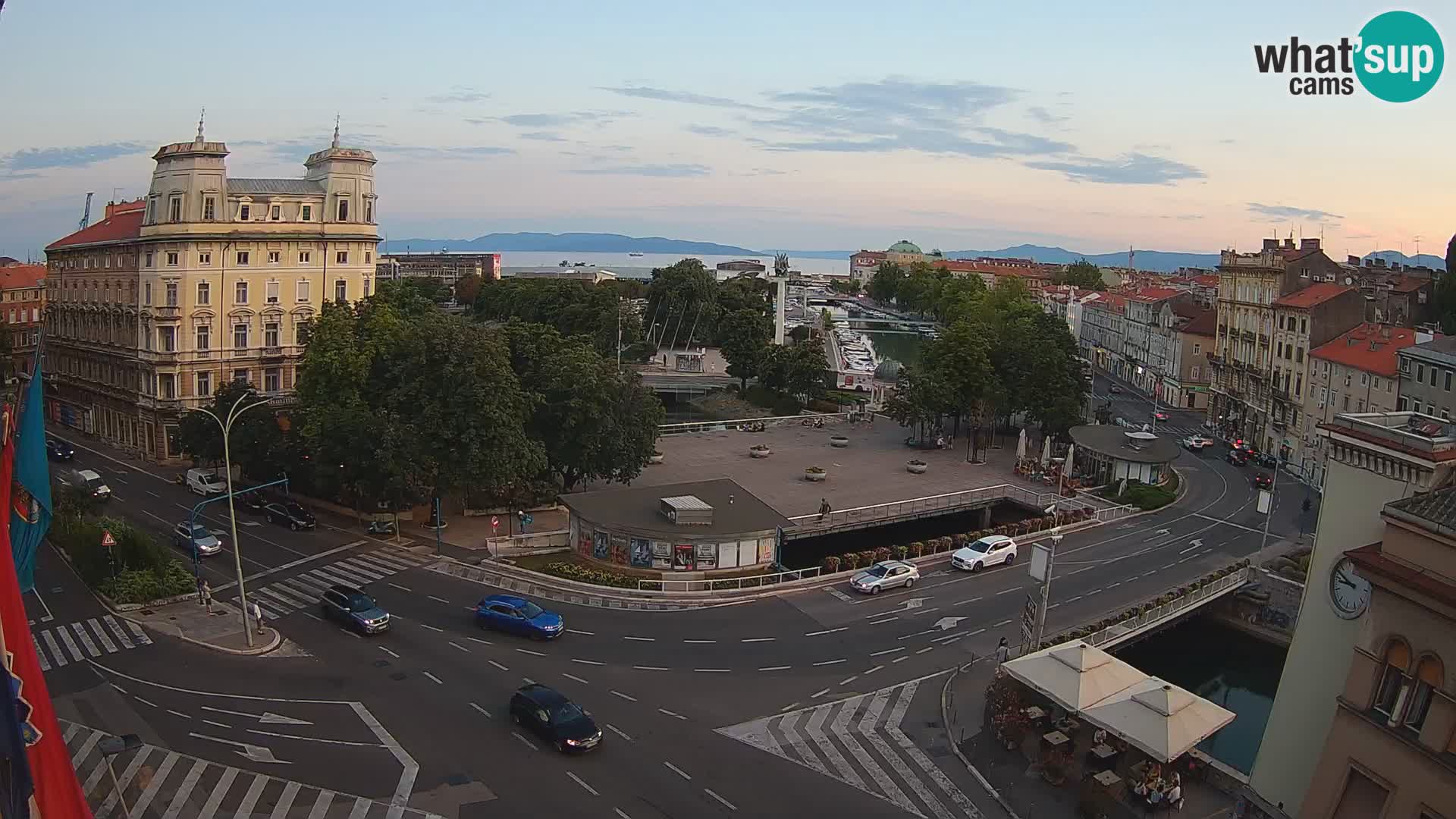 Rijeka –  Rječina, Fiumara and Tito square