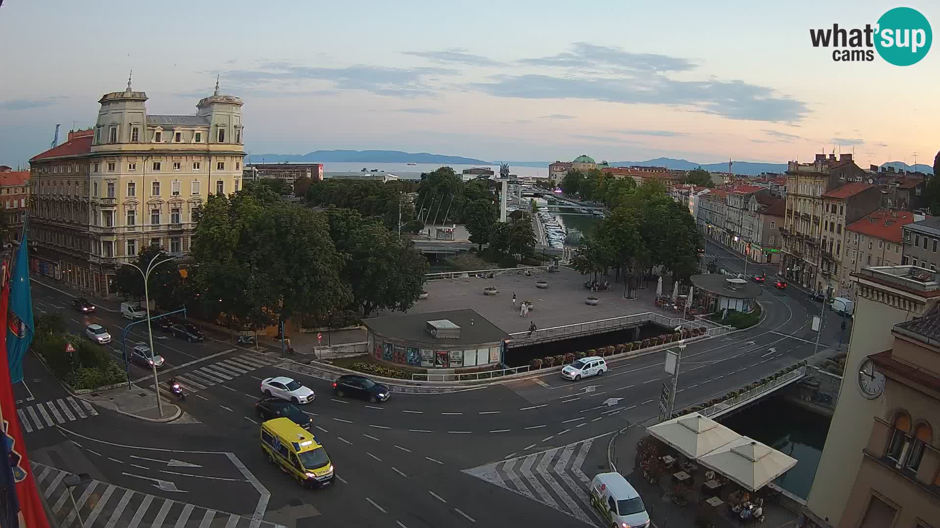 Rijeka –  Rječina, Fiumara and Tito square