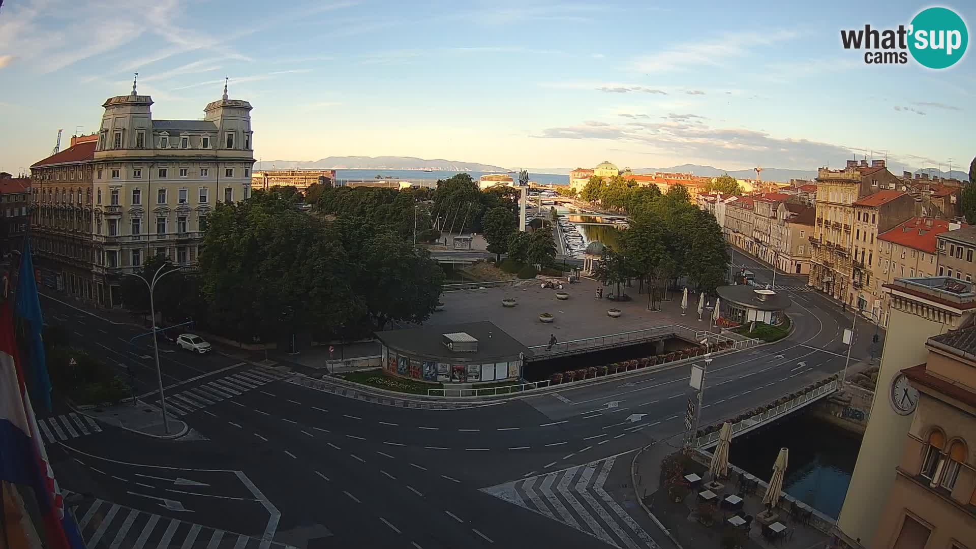 Rijeka –  Rječina, Fiumara and Tito square