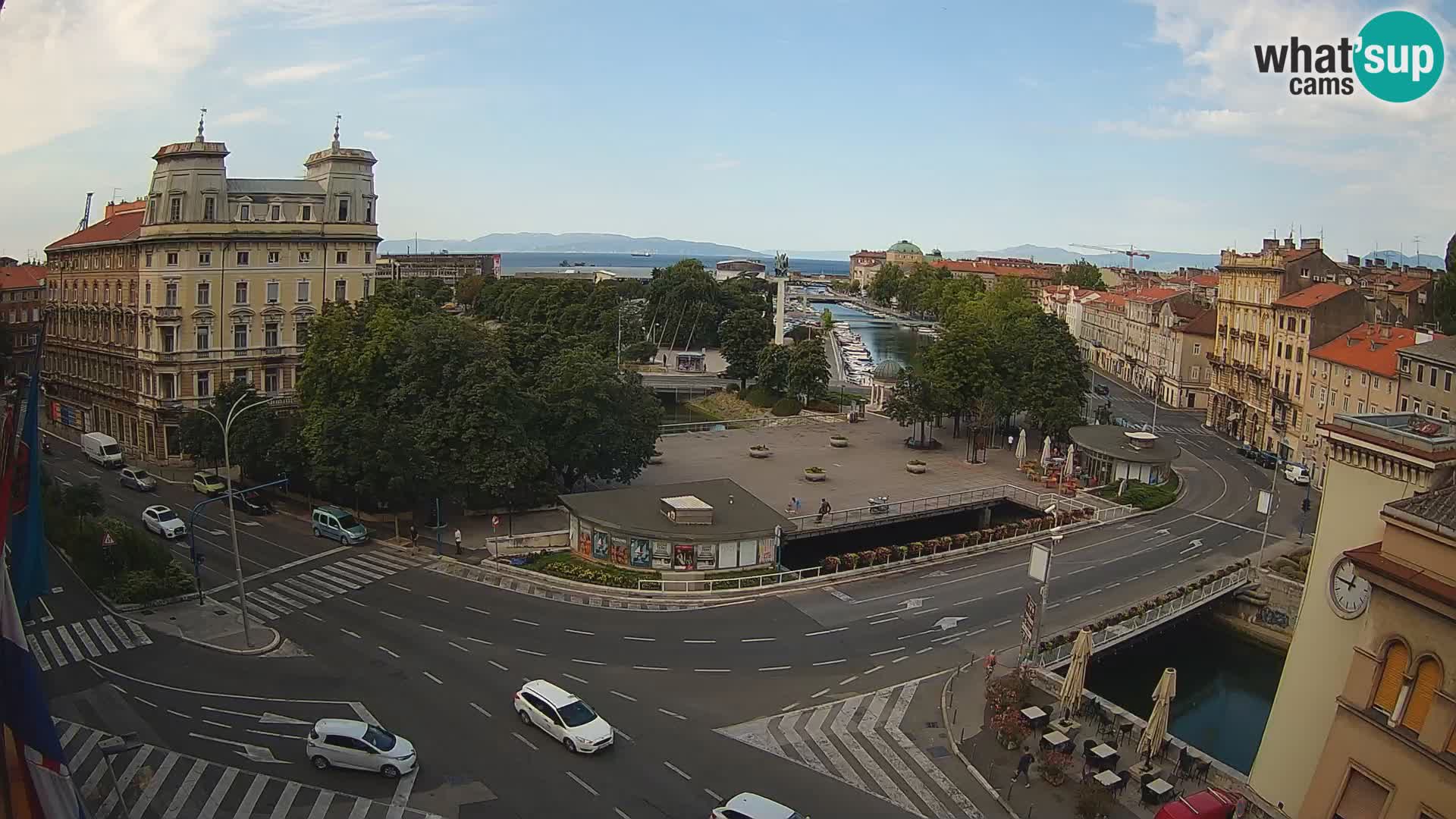 Rijeka –  Rječina, Fiumara and Tito square