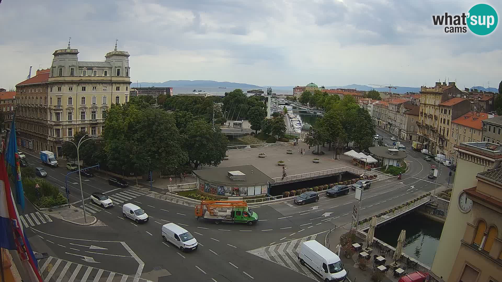 Rijeka –  Rječina, Fiumara and Tito square