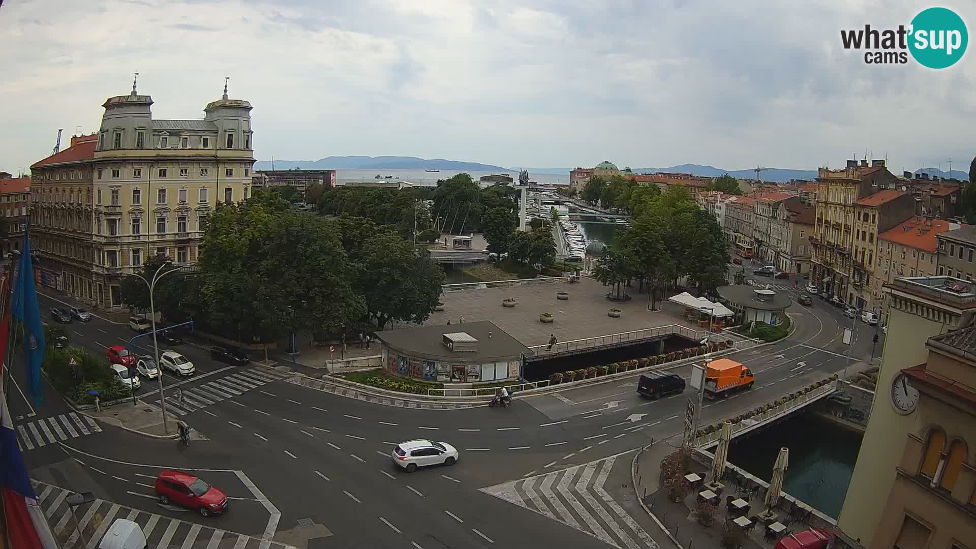 Rijeka –  Rječina, Fiumara and Tito square