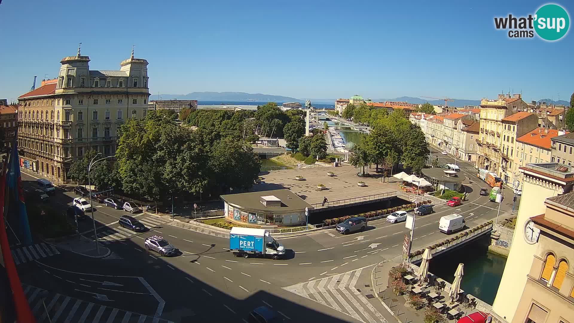 Rijeka –  Rječina, Fiumara and Tito square