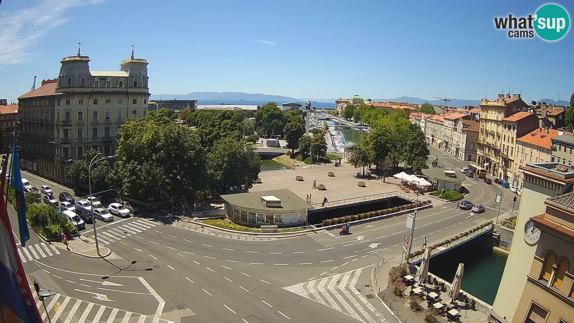 Rijeka –  Rječina, Fiumara and Tito square