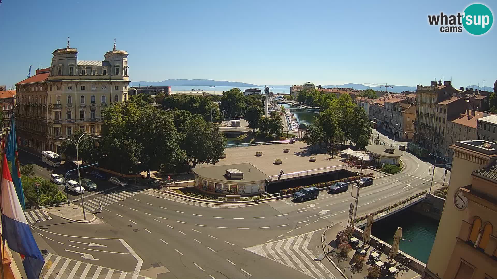 Rijeka –  Rječina, Fiumara and Tito square