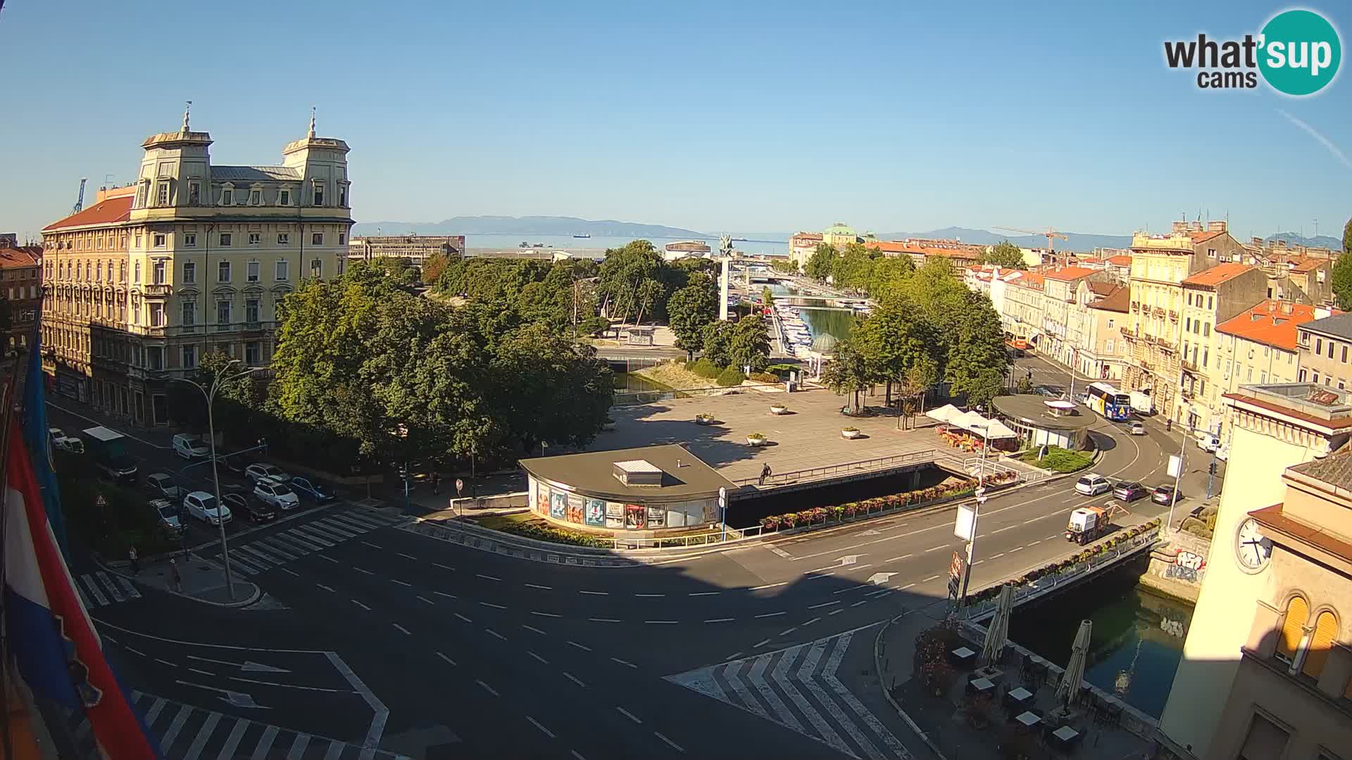 Rijeka –  Rječina, Fiumara and Tito square