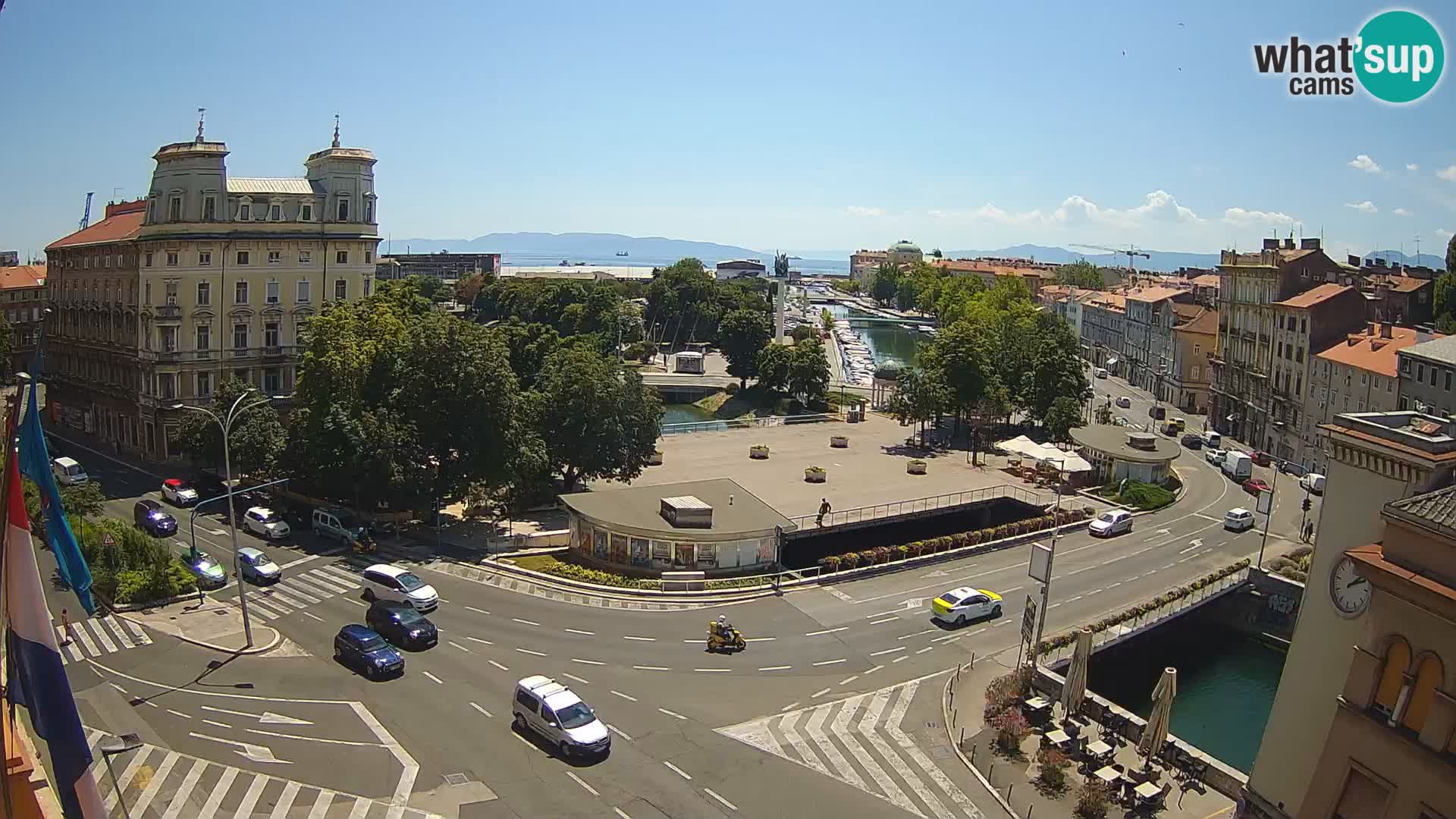 Rijeka – Titov trg in Fiumara