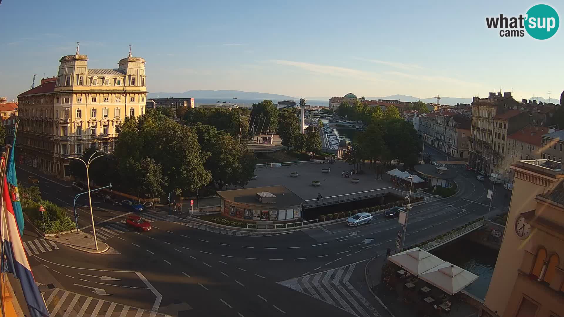 Rijeka –  Rječina, Fiumara and Tito square