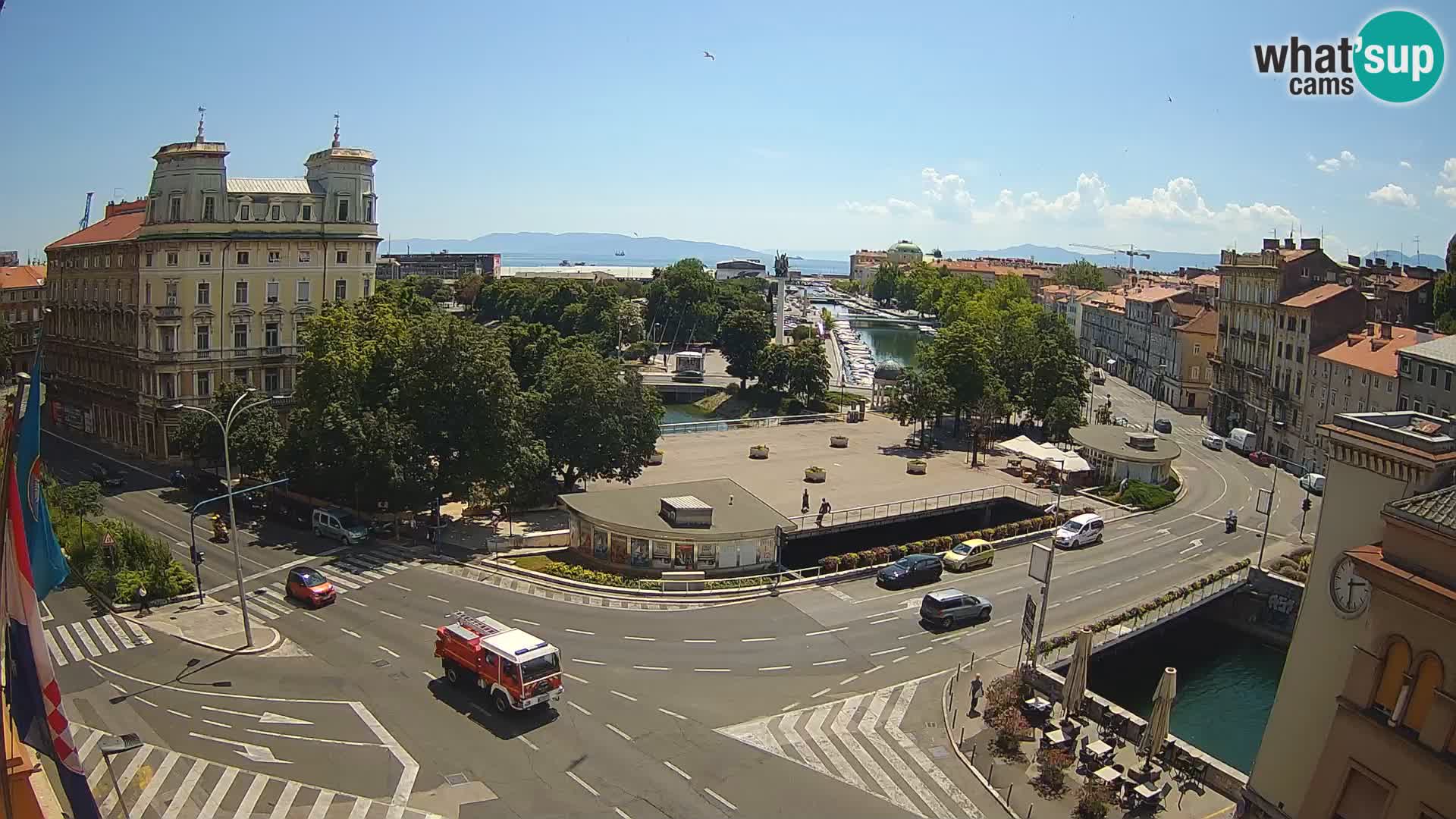 Rijeka – Titov trg in Fiumara