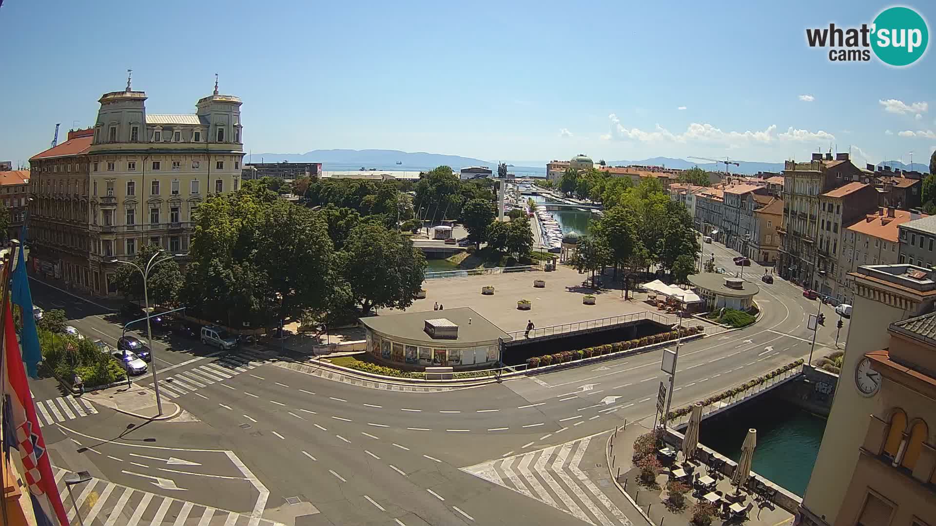 Rijeka –  Rječina, Fiumara and Tito square