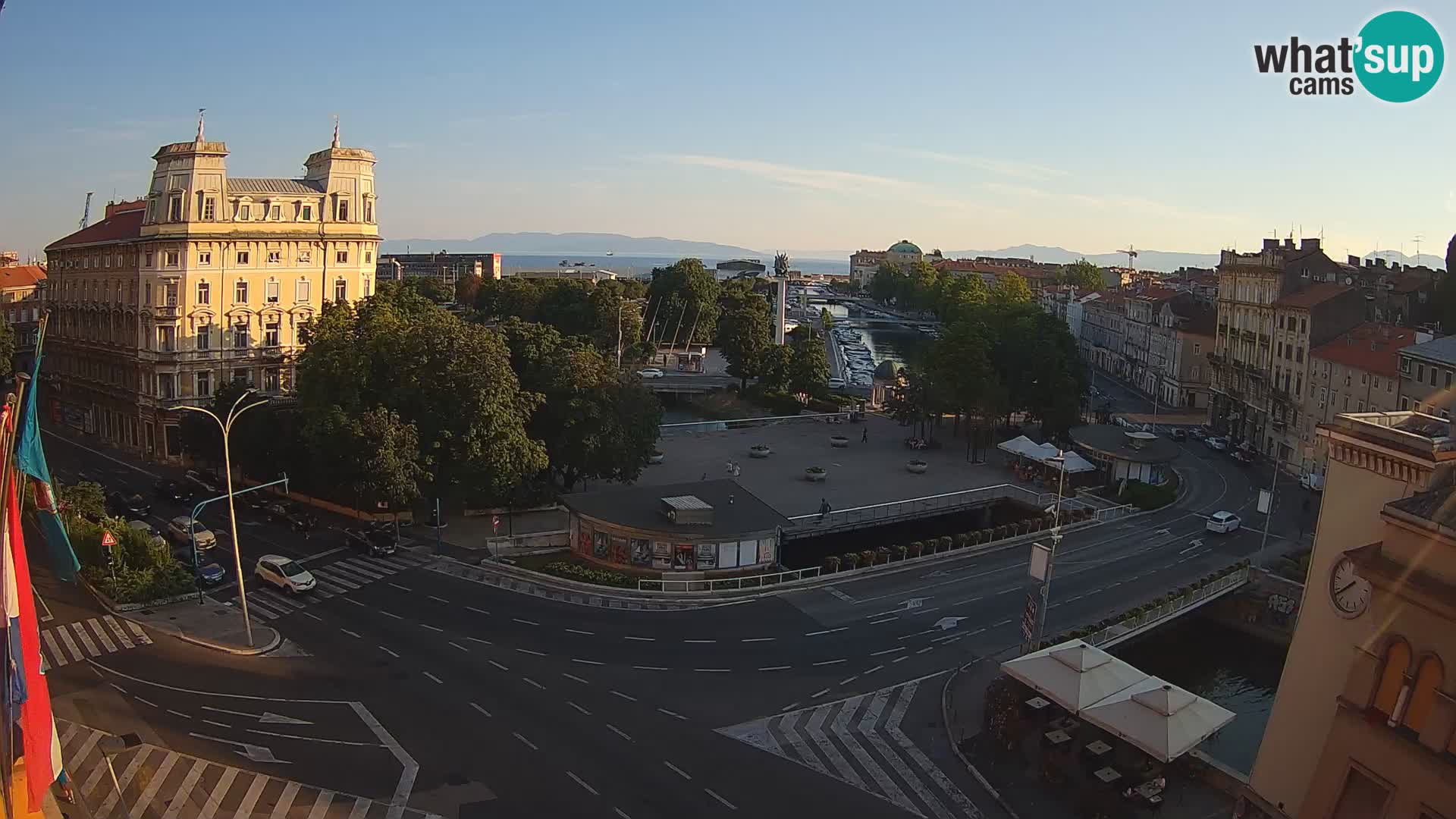 Rijeka –  Rječina, Fiumara and Tito square